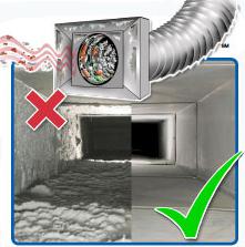 benefits airduct graphic | Carpet Cleaners